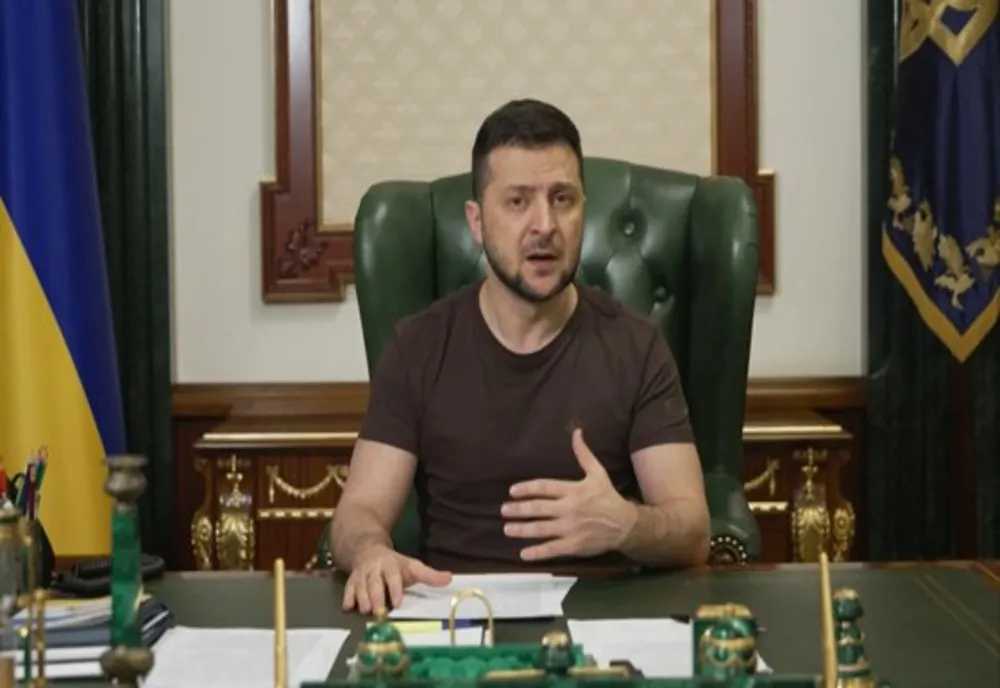 Zelenski, rănit uşor, în urma unui accident rutier produs la Kiev