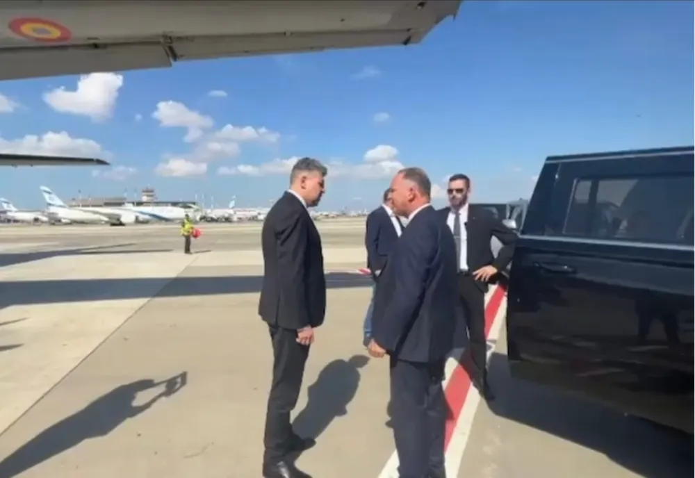 Marcel Ciolacu a ajuns în Israel: "În vremuri atât de tulburi, România continuă să fie un factor de stabilitate"