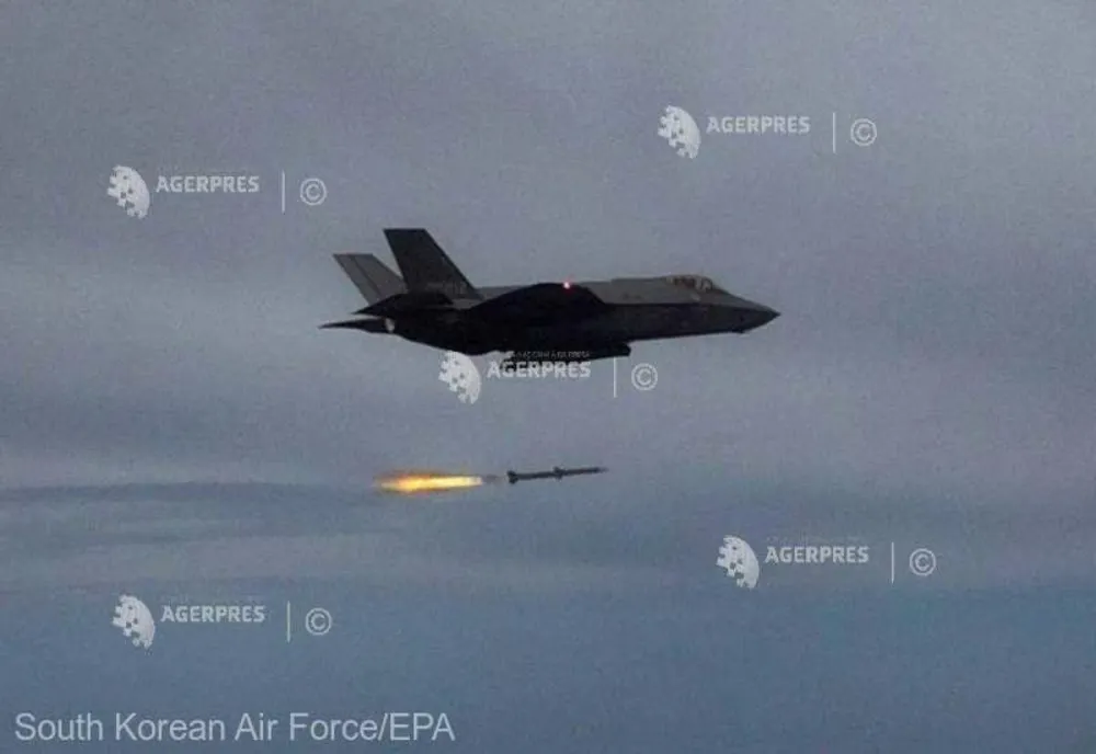 COREEA DE SUD ŞI STATELE UNITE AU ÎNCEPUT EXERCIŢII AERIENE COMUNE CU FOC REAL
