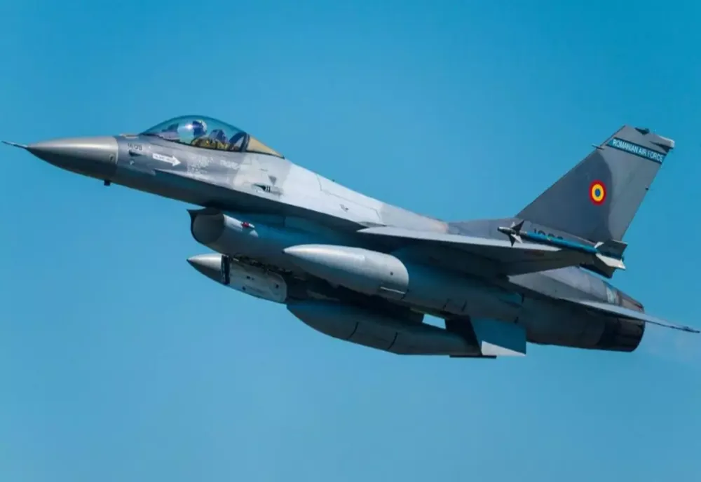 DOUĂ AVIOANE F-16 AU INTERCEPTAT O DRONĂ ÎN SPAȚIUL AERIAN ROMÂNESC