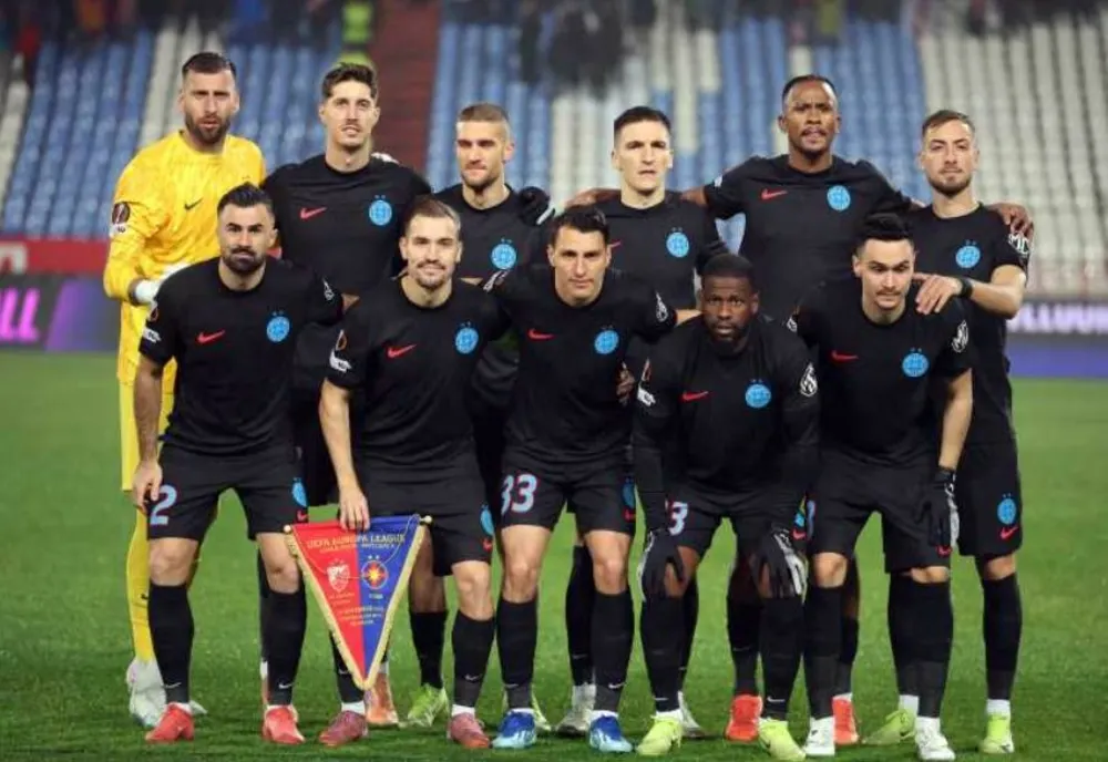 VIDEO Fotbal: FCSB, învinsă de Steaua Roșie Belgrad cu 1-0, în Europa League