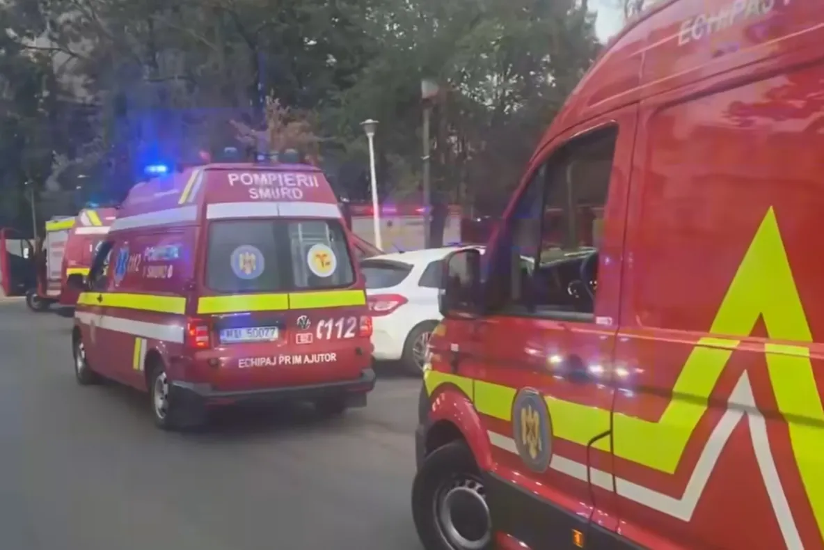 Incendiu la Institutul Fundeni. Focul ar fi fost pus intenționat de o pacientă