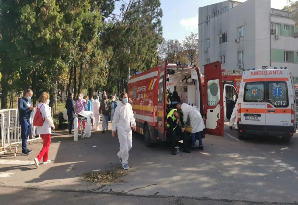 Presa internaţională scrie despre incendiul de la spitalul din Constanţa
