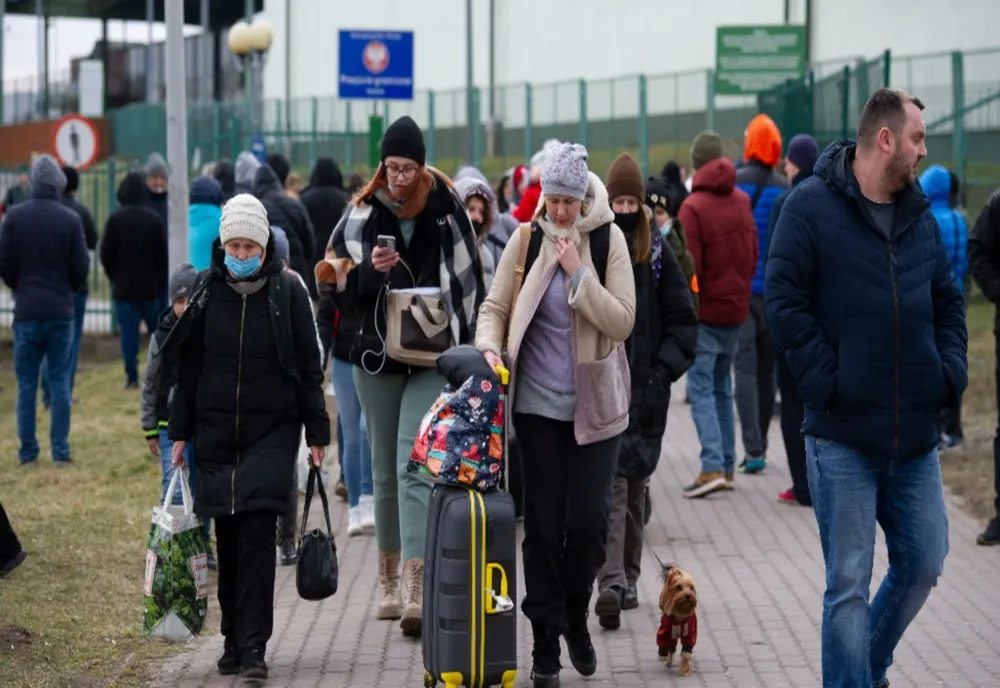 Poliţia de Frontieră: 8.148 de cetăţeni ucraineni au intrat miercuri în România, în creştere faţă de ziua precedentă