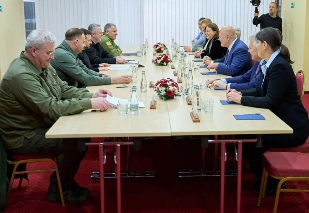 Kovesi, la întâlnirea cu preşedintele Zelenski şi procurorul general al Ucrainei: "Sunt aici pentru a lua atitudine, alături de voi, împotriva noului avatar al răului radical"