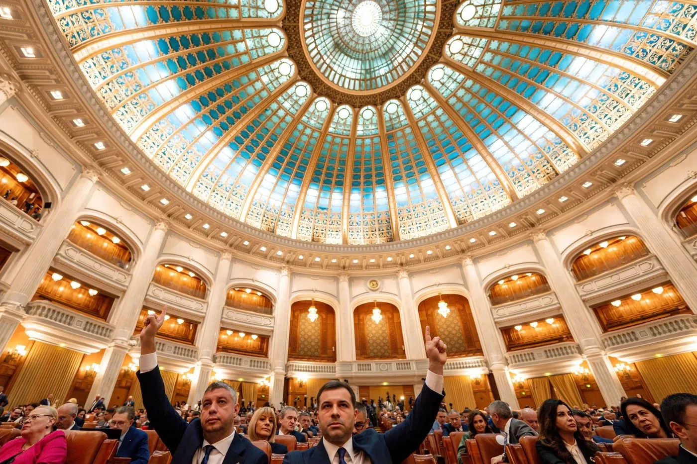 Parlamentarii se întorc la muncă. Foto: Profimedia