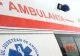 O ambulanță a intrat în gardul unei case în Capitală